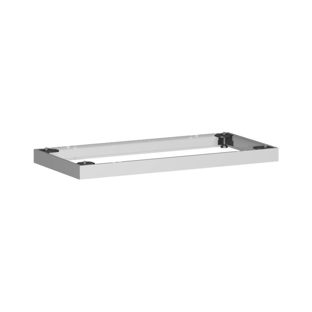 Product afbeelding: Metalen sokkel voor kantoorkast Profi, bxd 50 x 800 mm, zilver