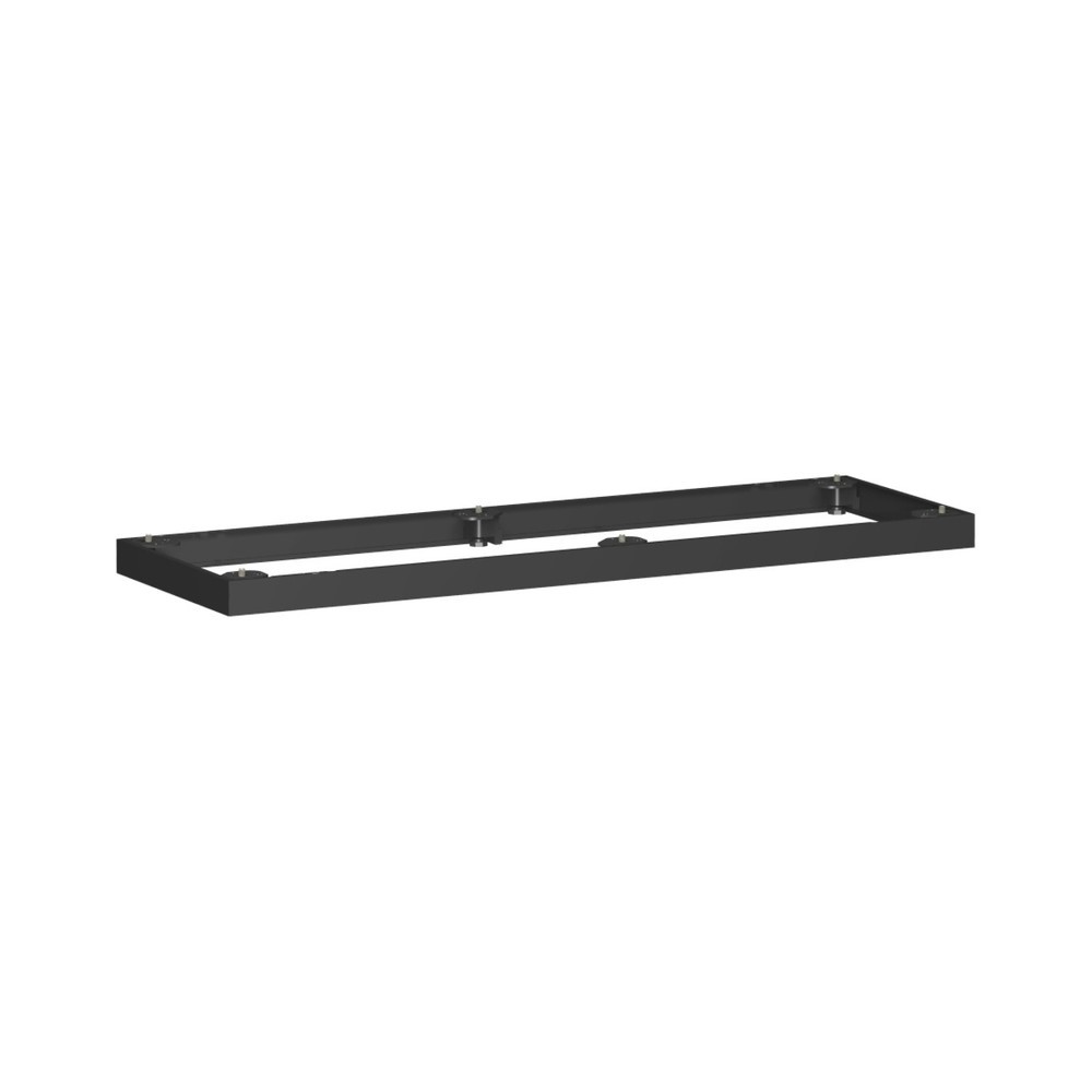 Productafbeelding nr. 1: Metalen sokkel voor kantoorkast Profi, bxd 50 x 1.200 mm, zwart