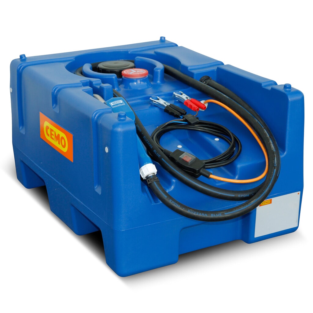 Mobiel AdBlue®-tanksysteem CEMO, 125 liter, automatisch tappistool Product afbeelding: Mobiel AdBlue®-tanksysteem CEMO, 125 liter, automatisch tappistool