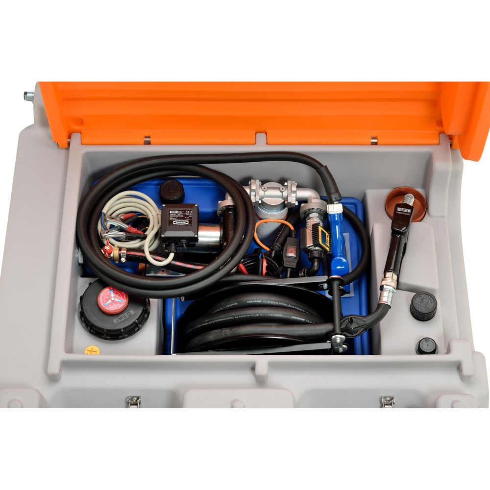 Productafbeelding nr. 2: Mobiel diesel-/AdBlue®-tanksysteem CEMO, 850/100 l Premium, Cematic Duo 24/12 V