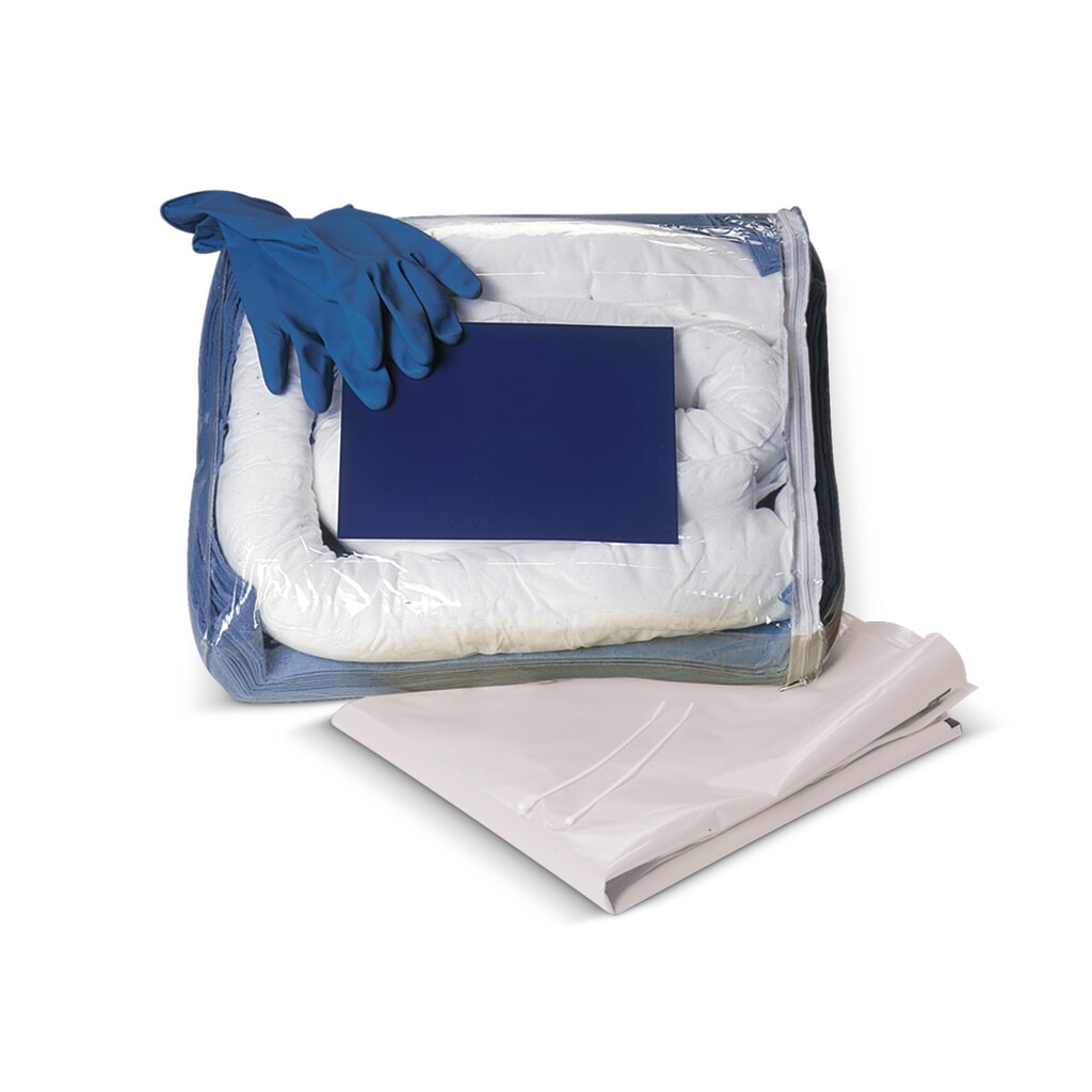 Mobiel noodpakket voor olie, absorptievermogen 24 l Product afbeelding: Mobiel noodpakket voor olie, absorptievermogen 24 l