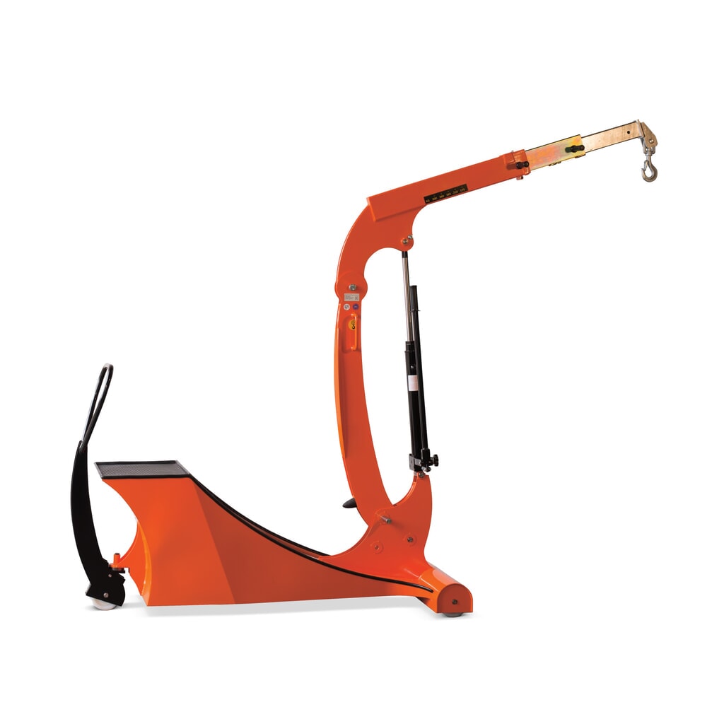 Mobiele contragewichtkraan, cap. 500 kg Product afbeelding: Mobiele contragewichtkraan, cap. 500 kg