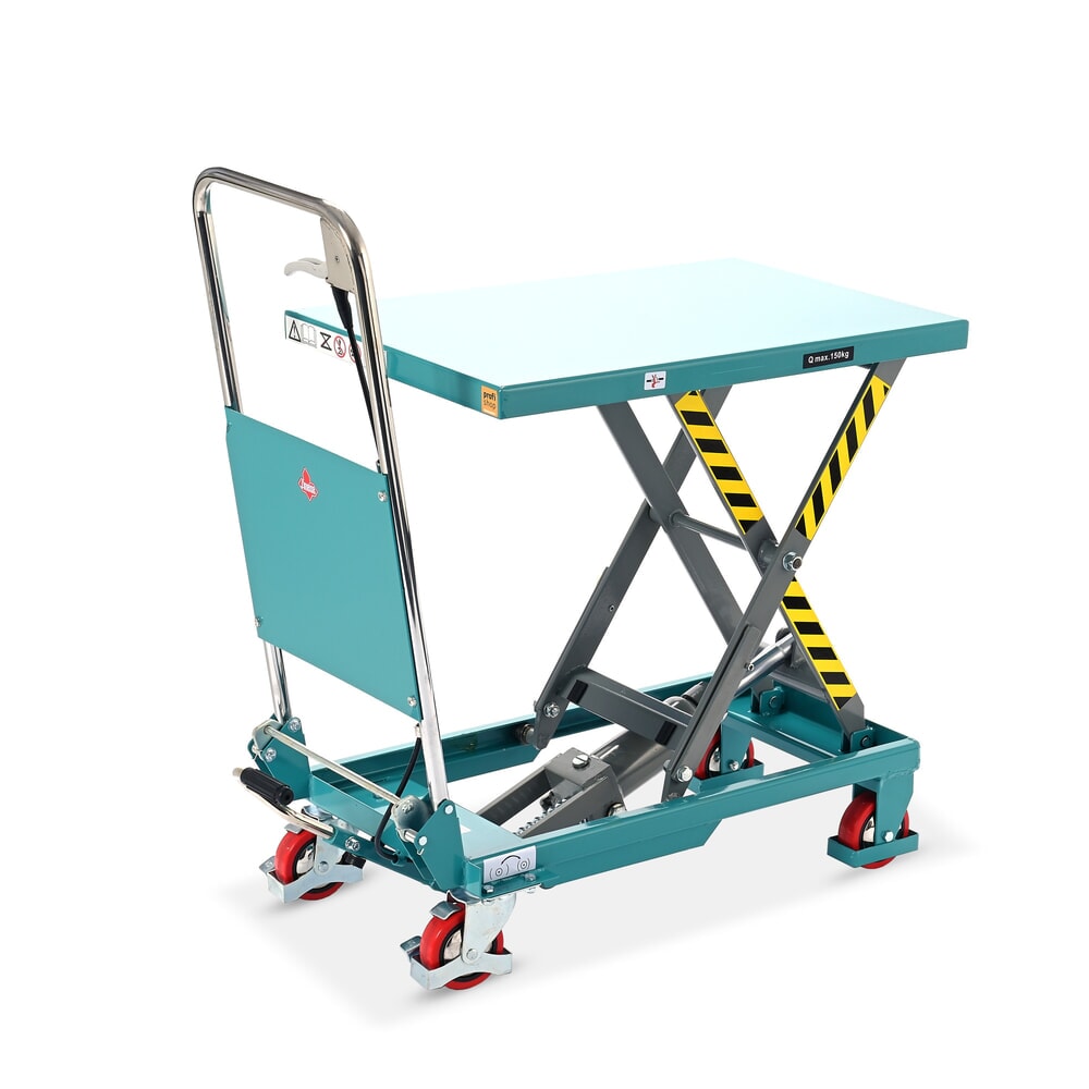 Product afbeelding: Mobiele heftafel Ameise, klapbare beugel, cap. 150 kg