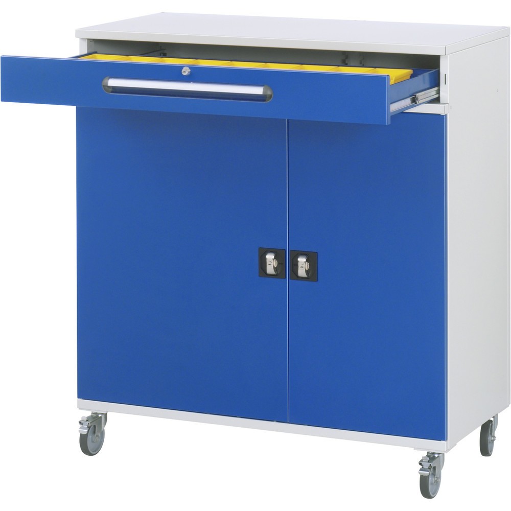 Productafbeelding nr. 3: Mobiele lessenaar RAU, hxbxd 1.185 x 1.100 x 520 mm, lades 16 x 80, 1 x 120 mm