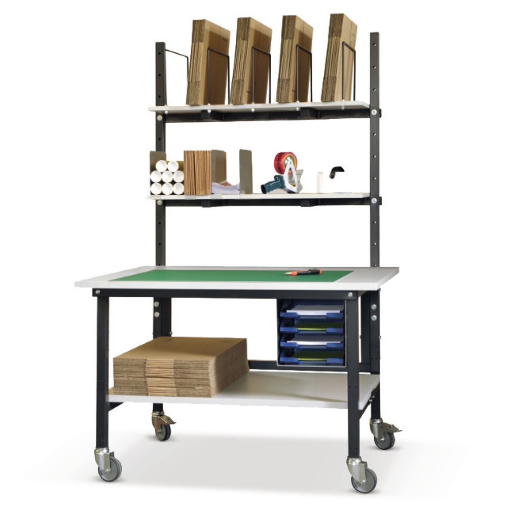 Productafbeelding nr. 2: Mobiele paktafel Compact, hxbxd 850 x 1.200 x 900 mm, antraciet