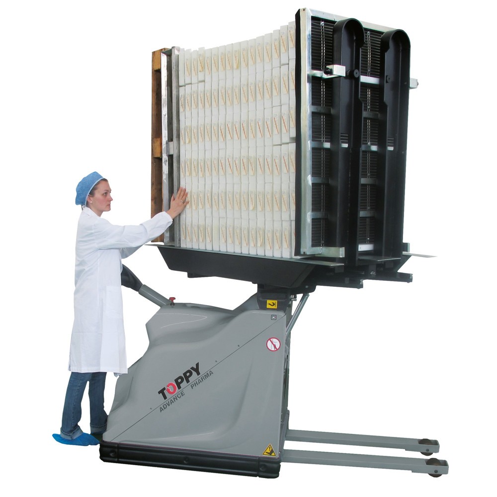Productafbeelding nr. 4: Mobiele palletkantelaar, opening 760 - 1.620 mm, draagvermogen 1.000 kg