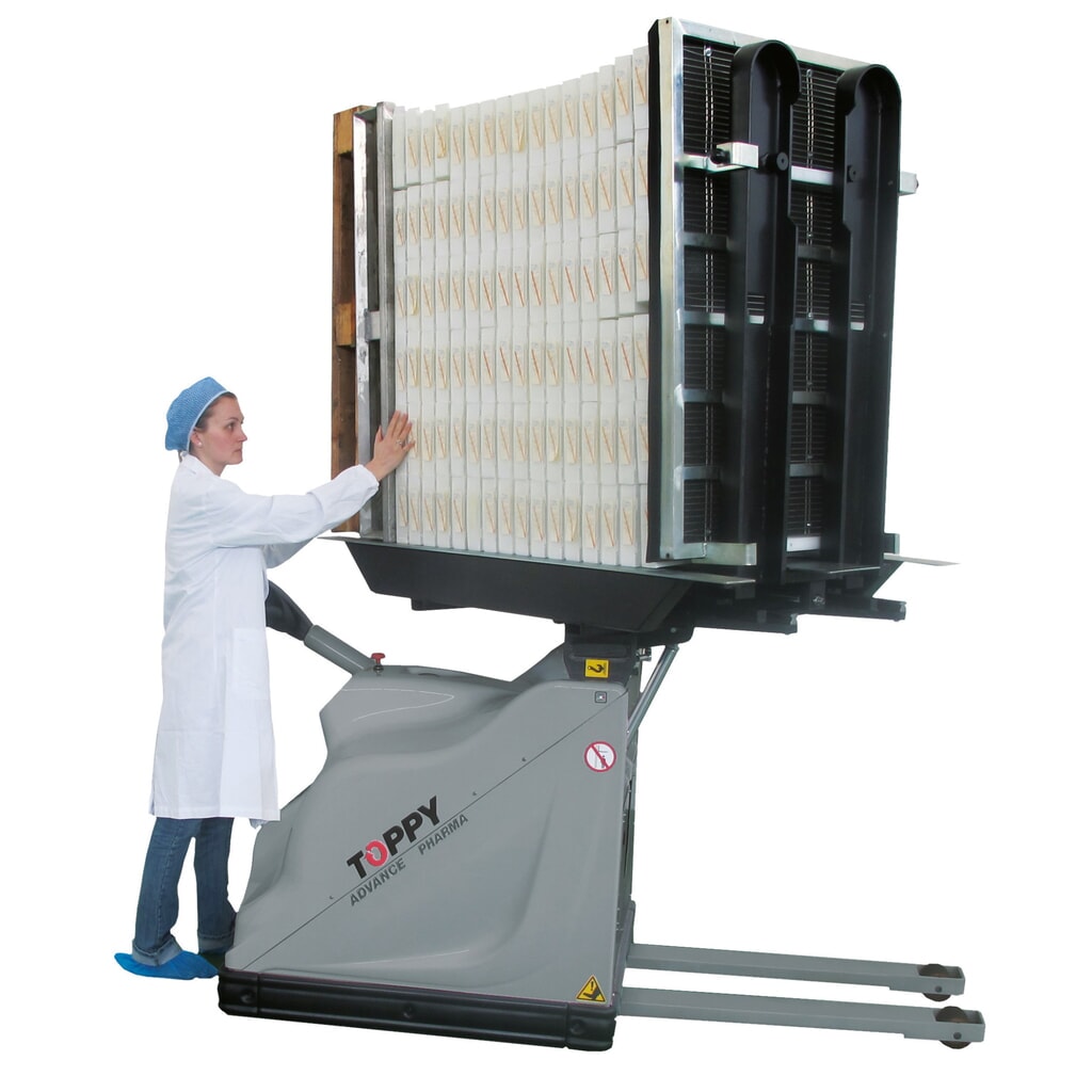 Mobiele palletkantelaar, opening 760 - 1.620 mm, draagvermogen 1.000 kg Productafbeelding nr. 7: Mobiele palletkantelaar, opening 760 - 1.620 mm, draagvermogen 1.000 kg