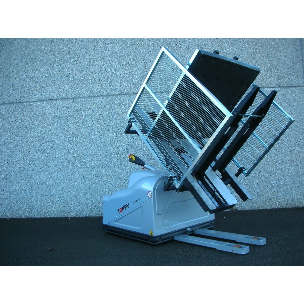Productafbeelding nr. 2: Mobiele palletdraaier, opening 600 - 1.800 mm, laadcapaciteit 1.500 kg