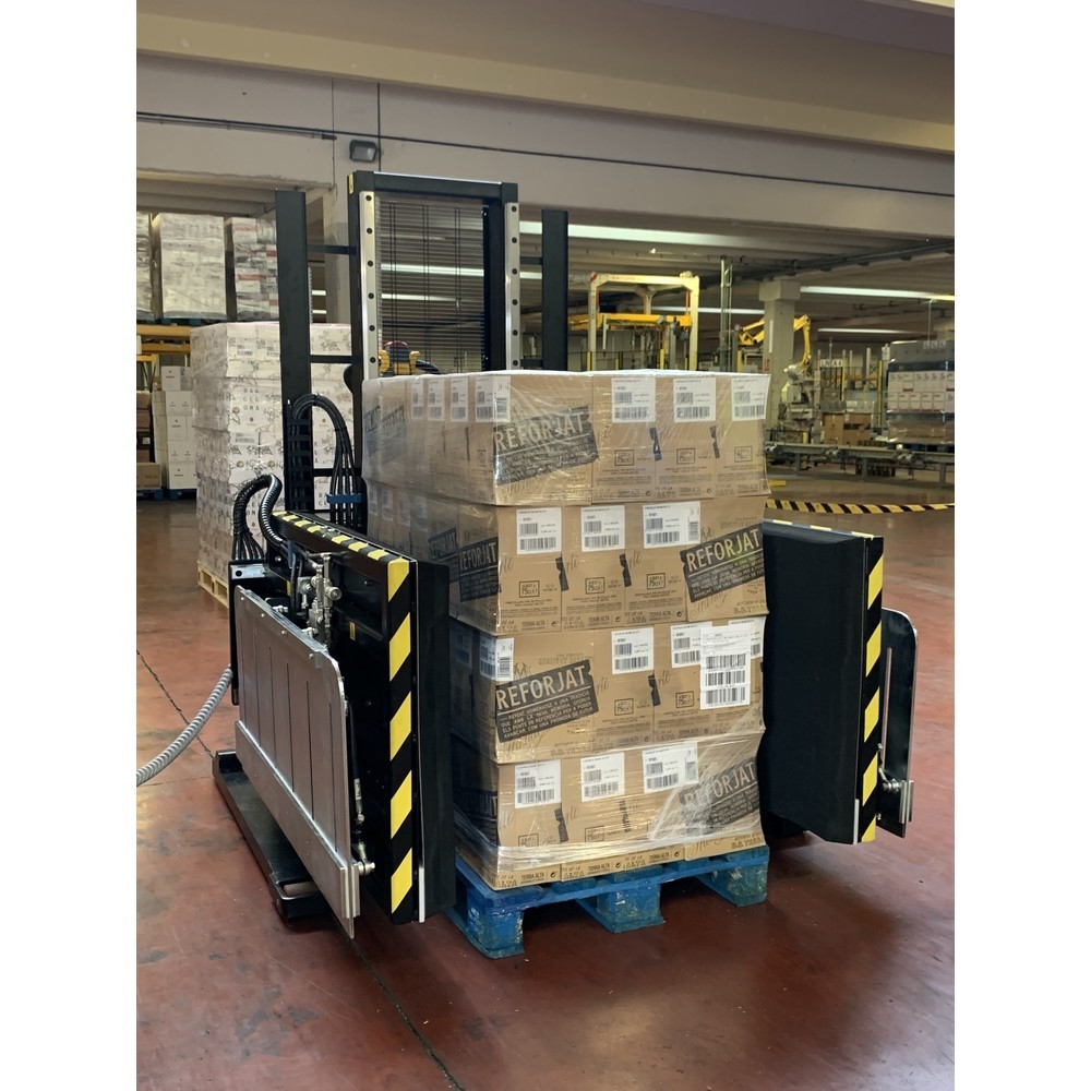Productafbeelding nr. 4: Mobiele palletwisselaar zonder kiepen, draaien of keren, opening 522 - 1.213 mm, draagvermogen 1.000 kg