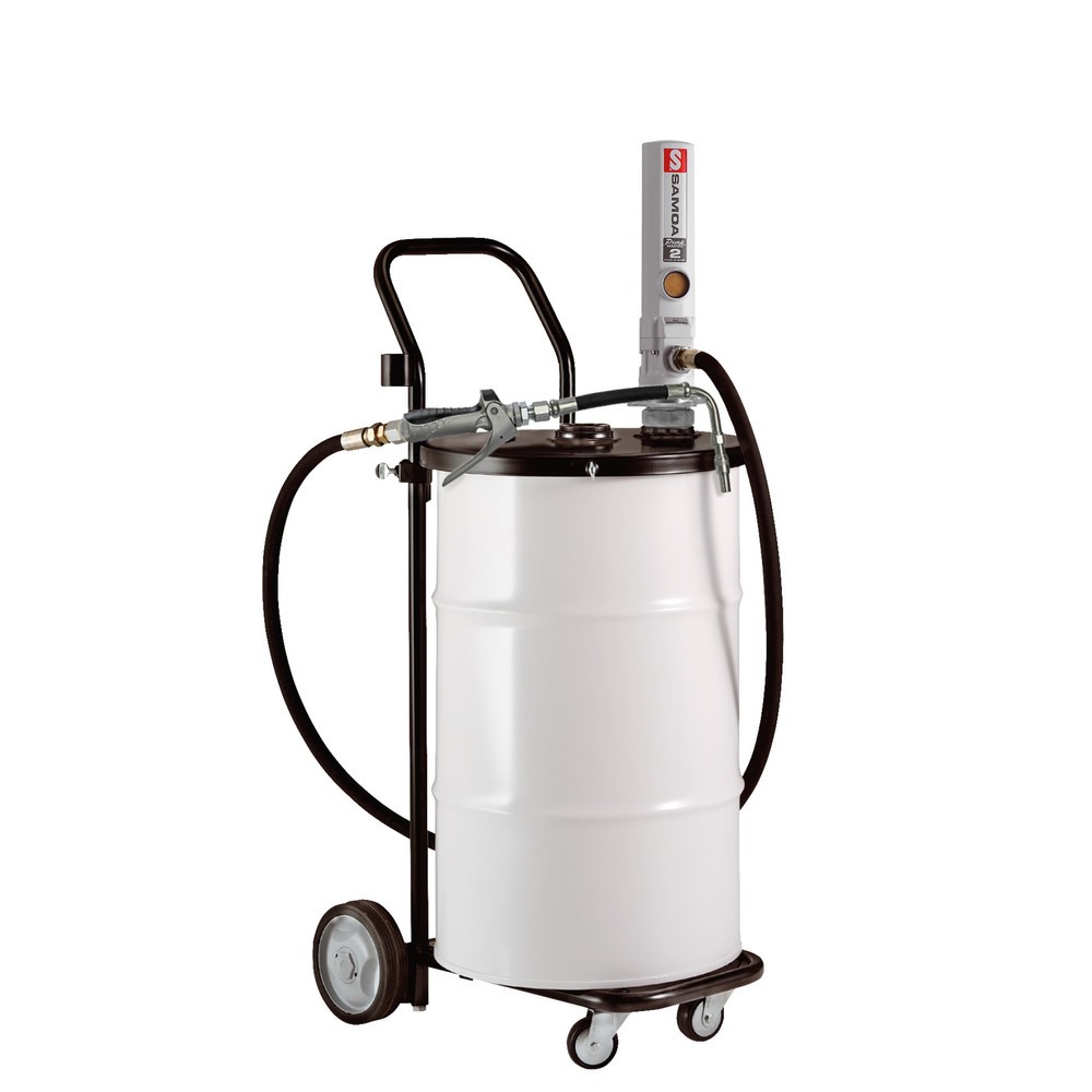 Product afbeelding: Mobiele vullijn Samoa-Hallbauer PumpMaster 2 3:1 voor vaten van 50 / 60 liter met vulpistool