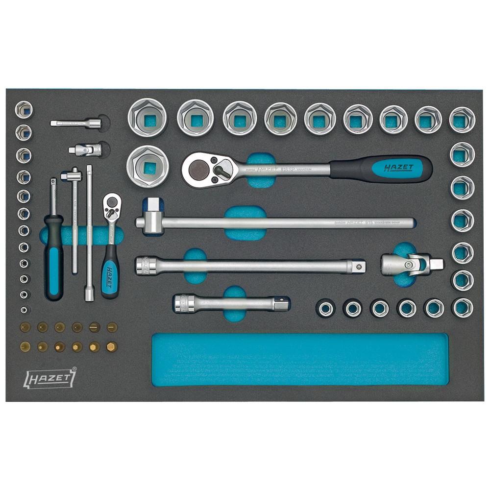 Productafbeelding nr. 4: Mobiele werkbank HAZET®, 7 laden, hxbxd 934 x 1.040 x 520 mm, incl. gereedschap