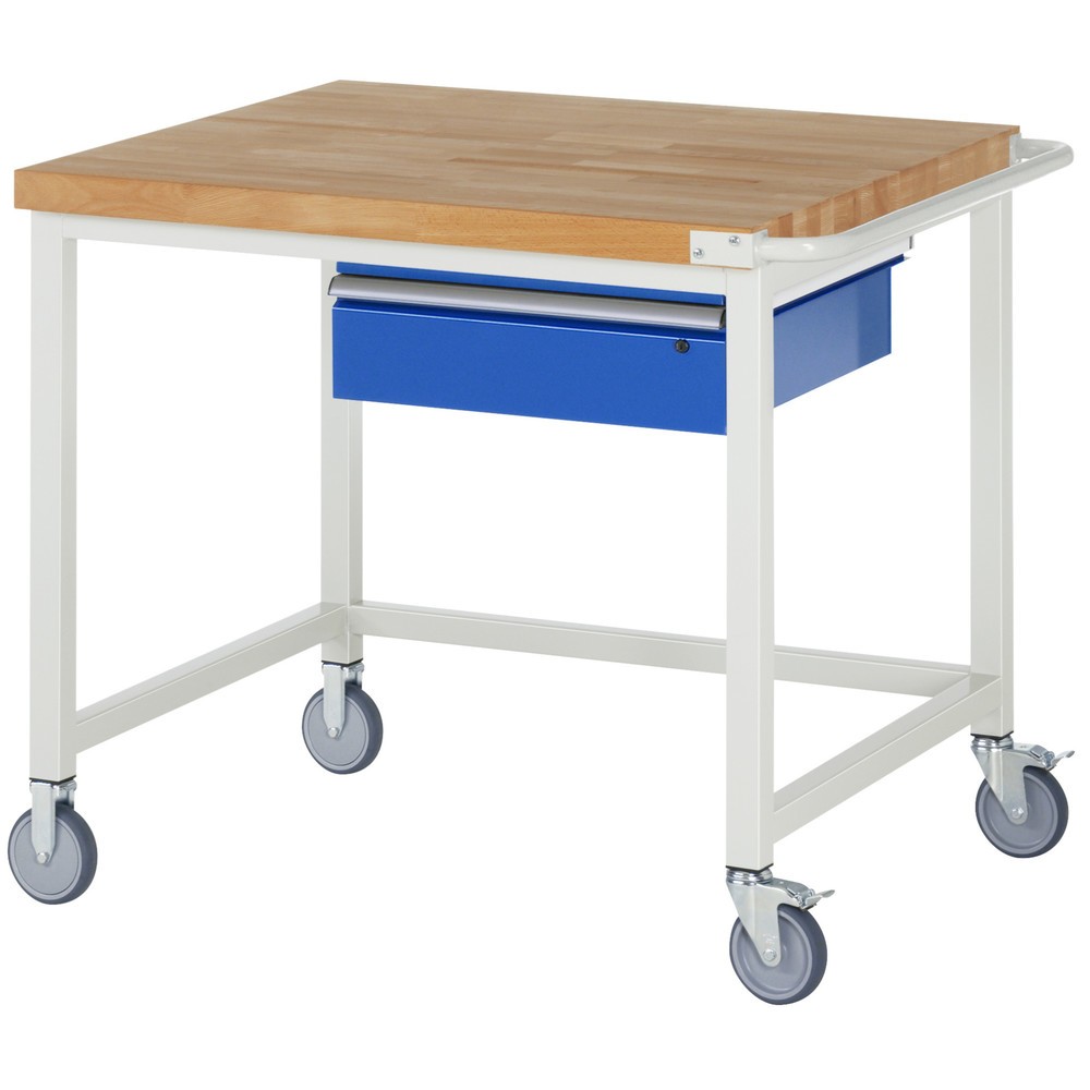 Productafbeelding nr. 1: RAU verrijdbare werkbank serie 8000, h x b x d 880 x 1.000 x 900 mm, met 1 lade rechts