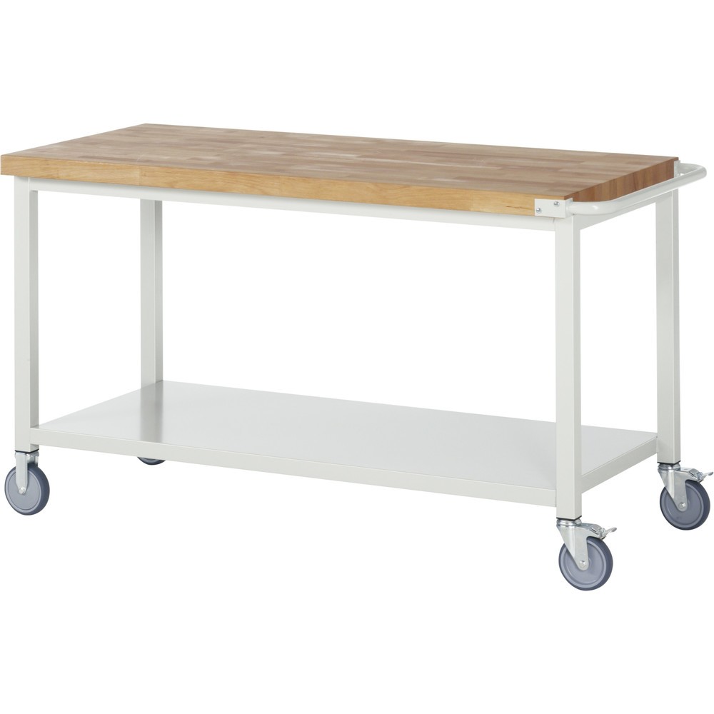 Productafbeelding nr. 1: RAU verrijdbare werkbank serie 8000, h x b x d 880 x 1.500 x 700 mm, legbord onderaan
