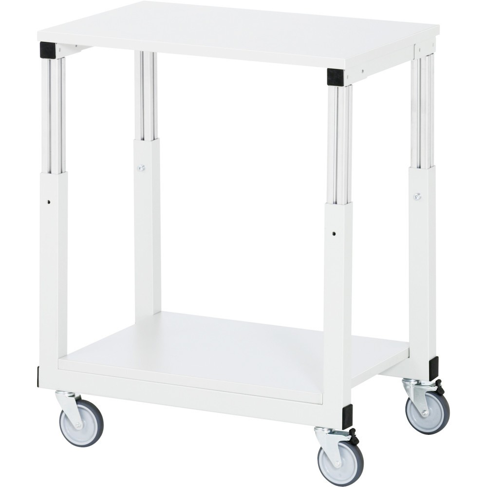 Product afbeelding: Mobiele werktafel RAU serie E, hxbxd 650-1.000 x 500 x 700 mm, werkblad met melaminelaag