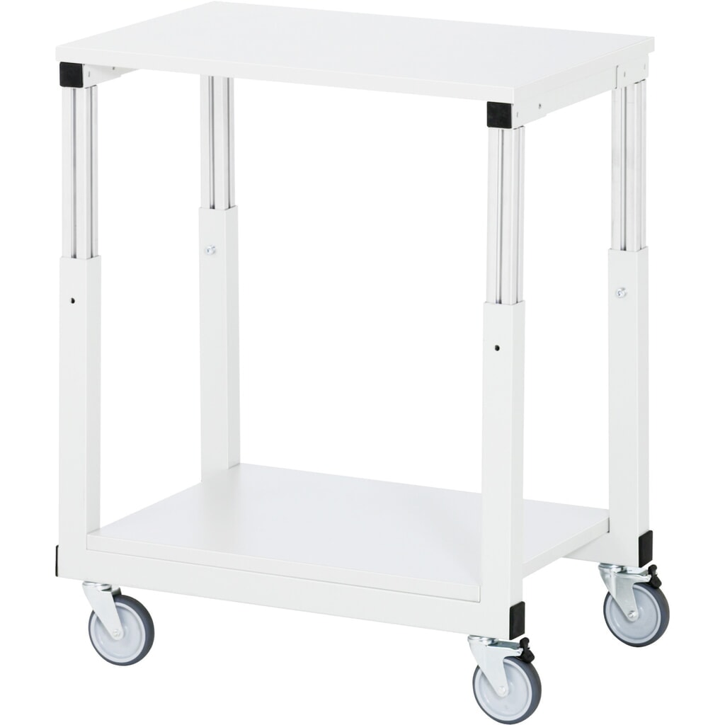 Product afbeelding: Mobiele werktafel RAU serie E, hxbxd 650-1.000 x 500 x 700 mm, werkblad met melaminelaag
