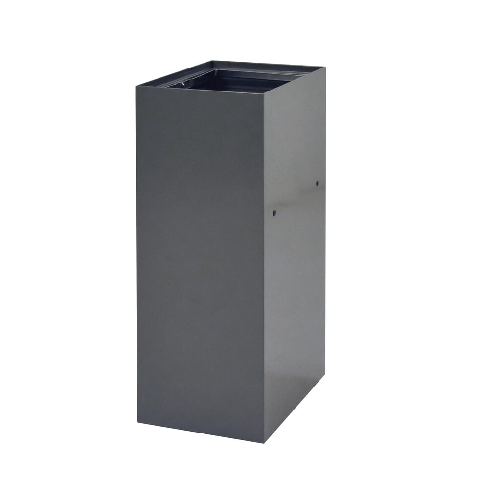 Modulair afvalscheidingssysteem, 60 liter, donkergrijs Productafbeelding nr. 2: Modulair afvalscheidingssysteem, 60 liter, donkergrijs