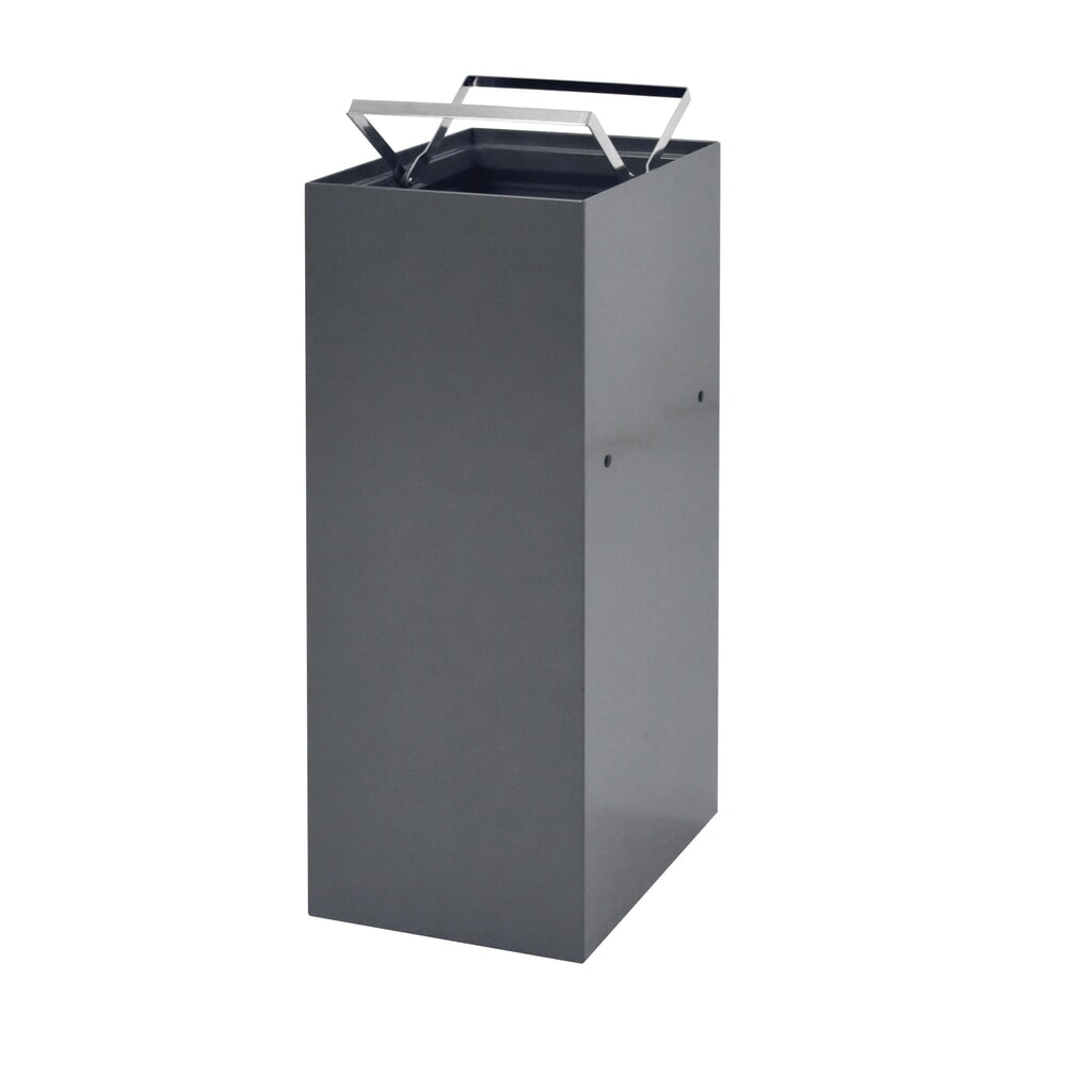 Modulair afvalscheidingssysteem, 60 liter, donkergrijs Productafbeelding nr. 3: Modulair afvalscheidingssysteem, 60 liter, donkergrijs