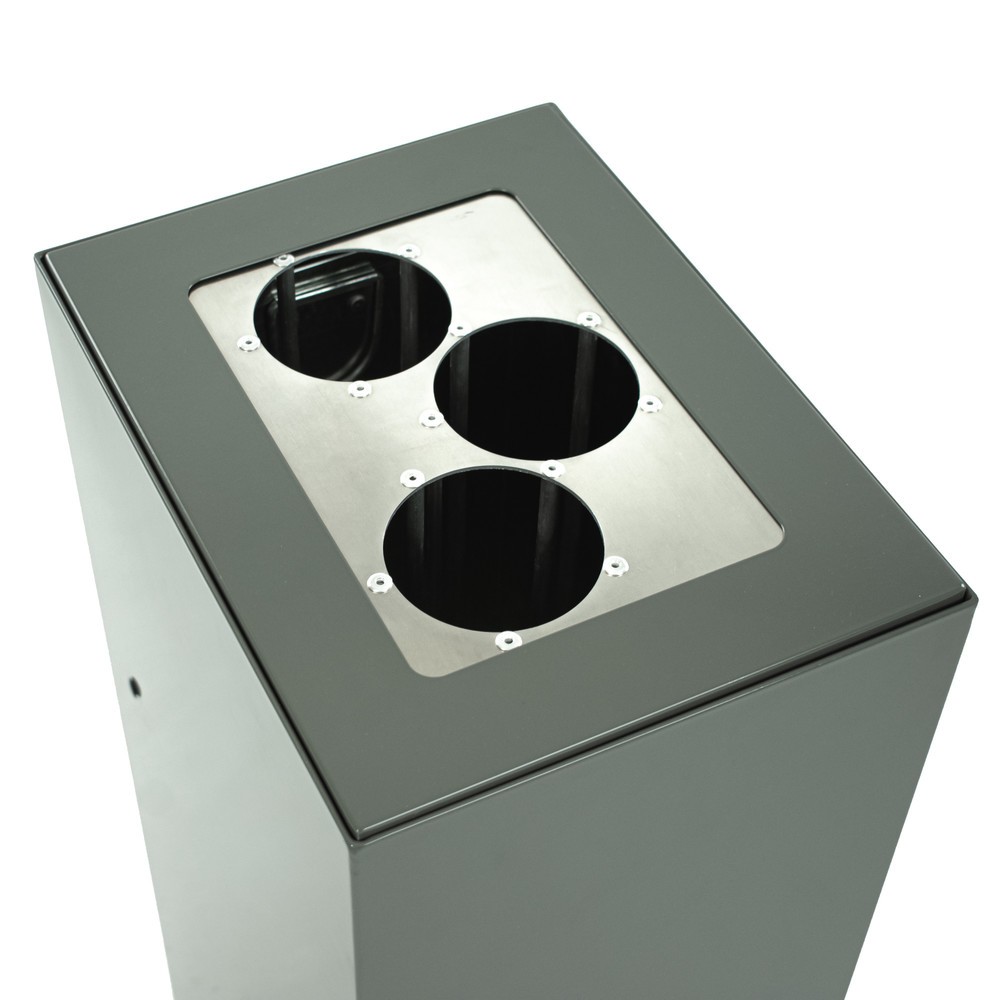 Productafbeelding nr. 6: Modulair afvalscheidingssysteem, 60 liter, donkergrijs