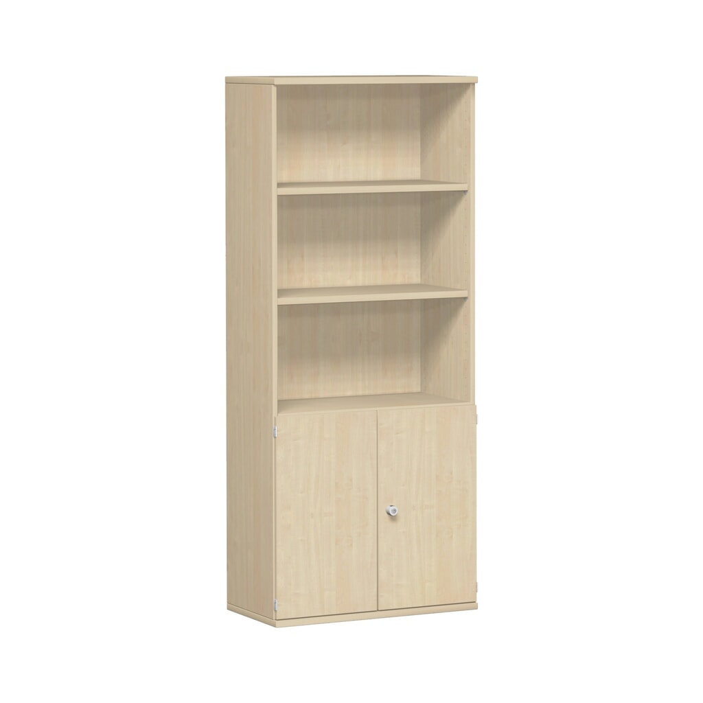 Modulekast Profi met houten deuren, 5 OH, esdoorn Product afbeelding: Modulekast Profi met houten deuren, 5 OH, esdoorn