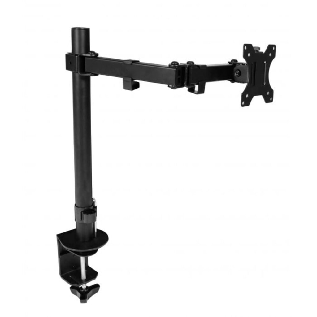 Monitorhouder voor 1 monitor, met kiep- en draaifunctie, zwart Product afbeelding: Monitorhouder voor 1 monitor, met kiep- en draaifunctie, zwart