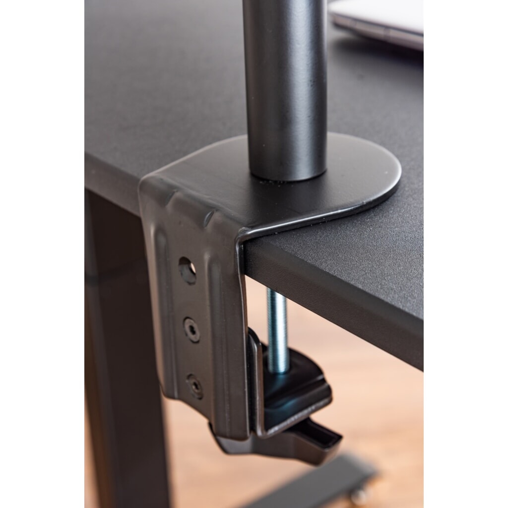 Monitorhouder voor 1 monitor, met kiep- en draaifunctie, zwart Productafbeelding nr. 4: Monitorhouder voor 1 monitor, met kiep- en draaifunctie, zwart