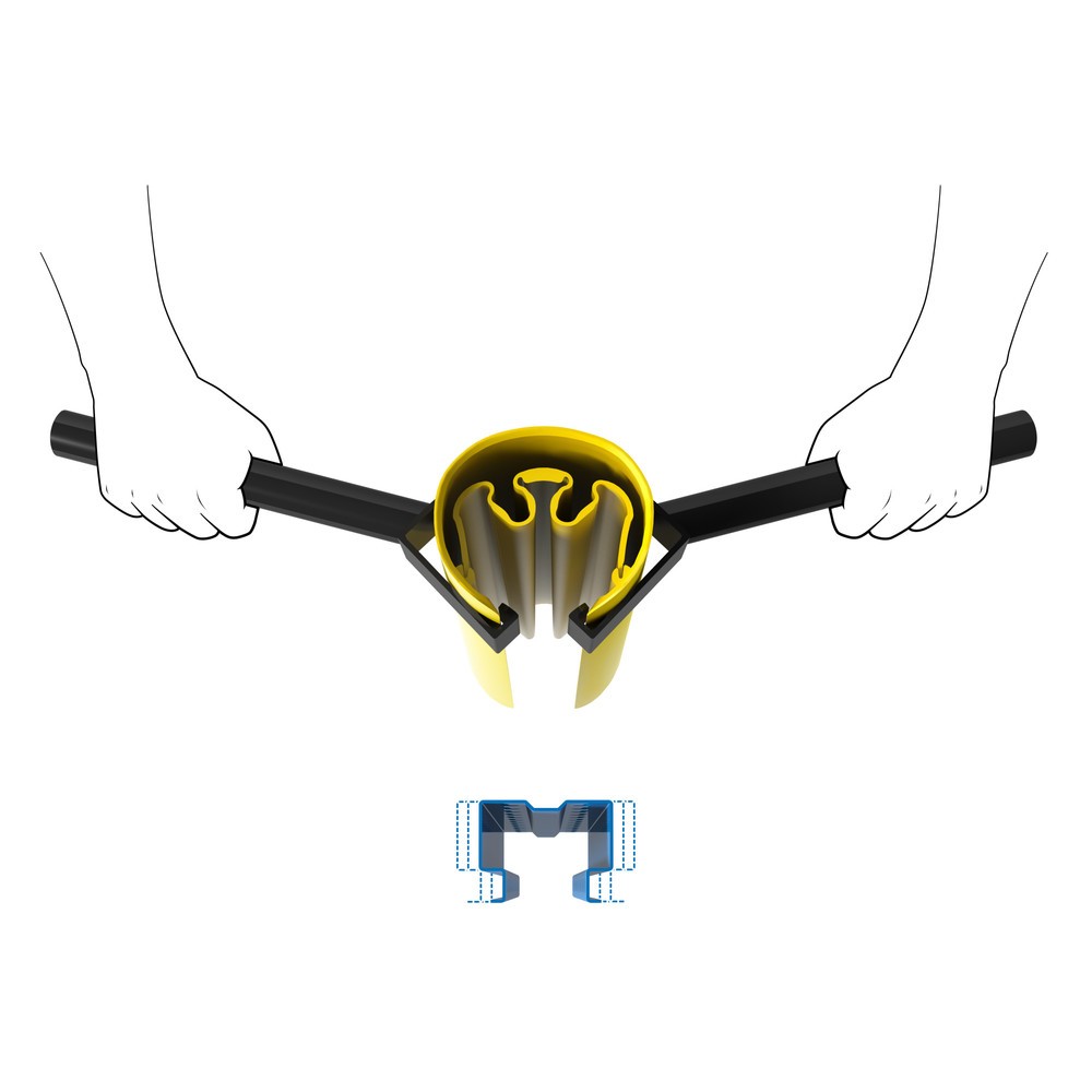 Productafbeelding nr. 3: Montagegereedschap voor aanrijbescherming BOPLAN® voor stellingen RackBull, set