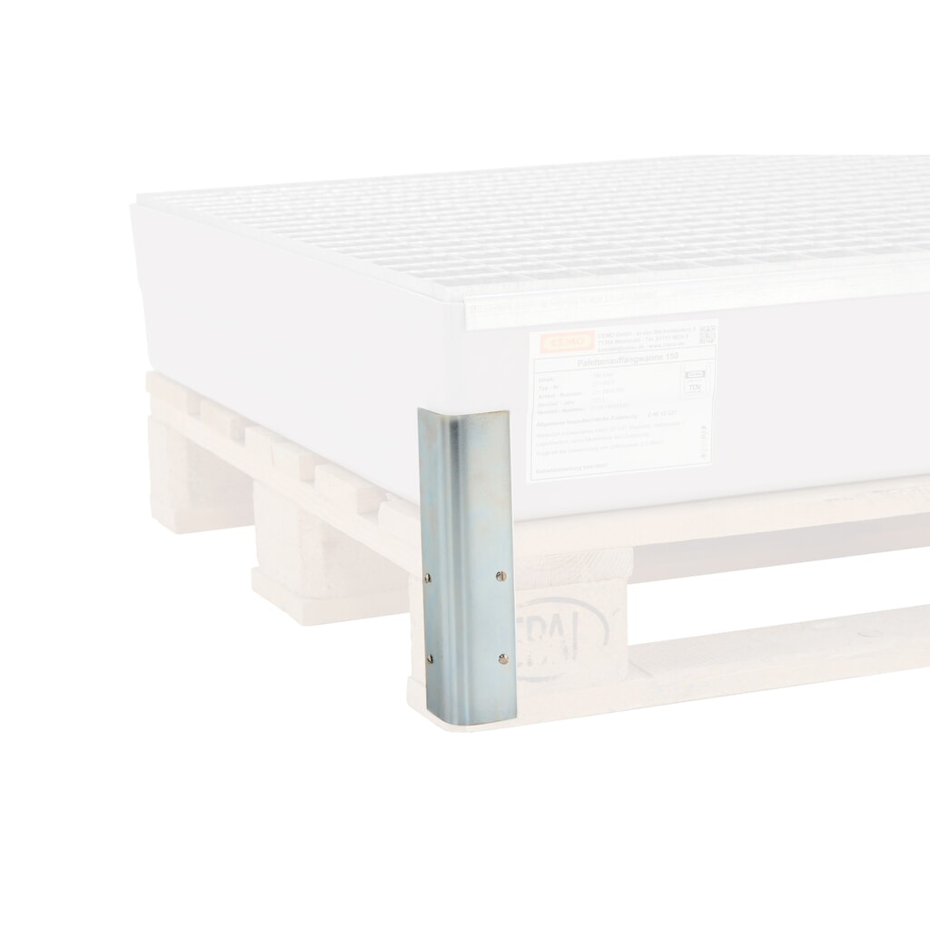 Montageprofiel voor lekbak CEMO incl. schroeven Product afbeelding: Montageprofiel voor lekbak CEMO incl. schroeven