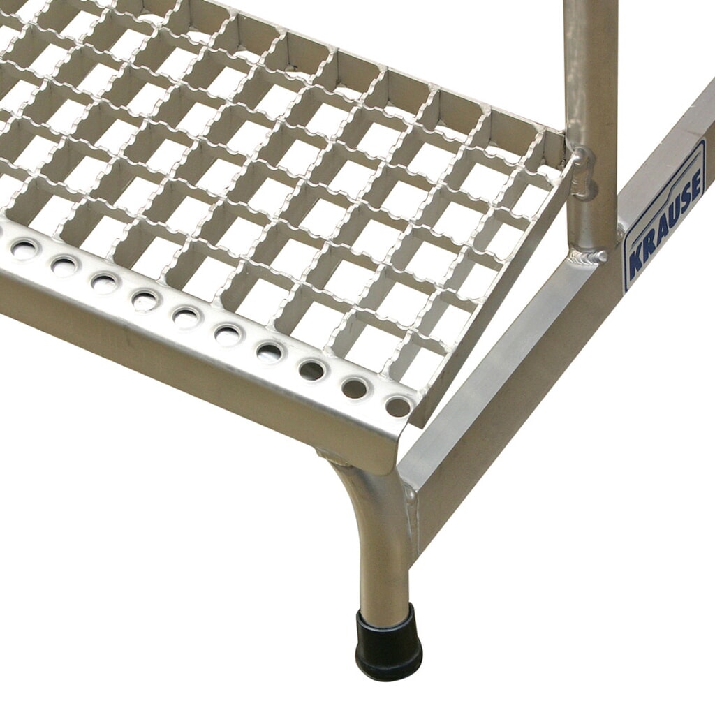 Montagetrap KRAUSE® met roostertreden, stahoogte 0,20 m Productafbeelding nr. 2: Montagetrap KRAUSE® met roostertreden, stahoogte 0,20 m
