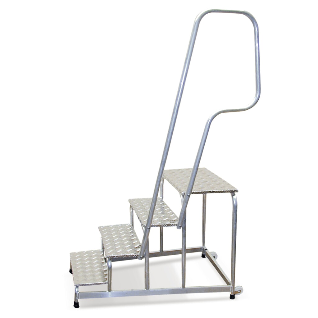 Product afbeelding: Montagetrap KRAUSE® met transportwielen, stahoogte 0,60 m