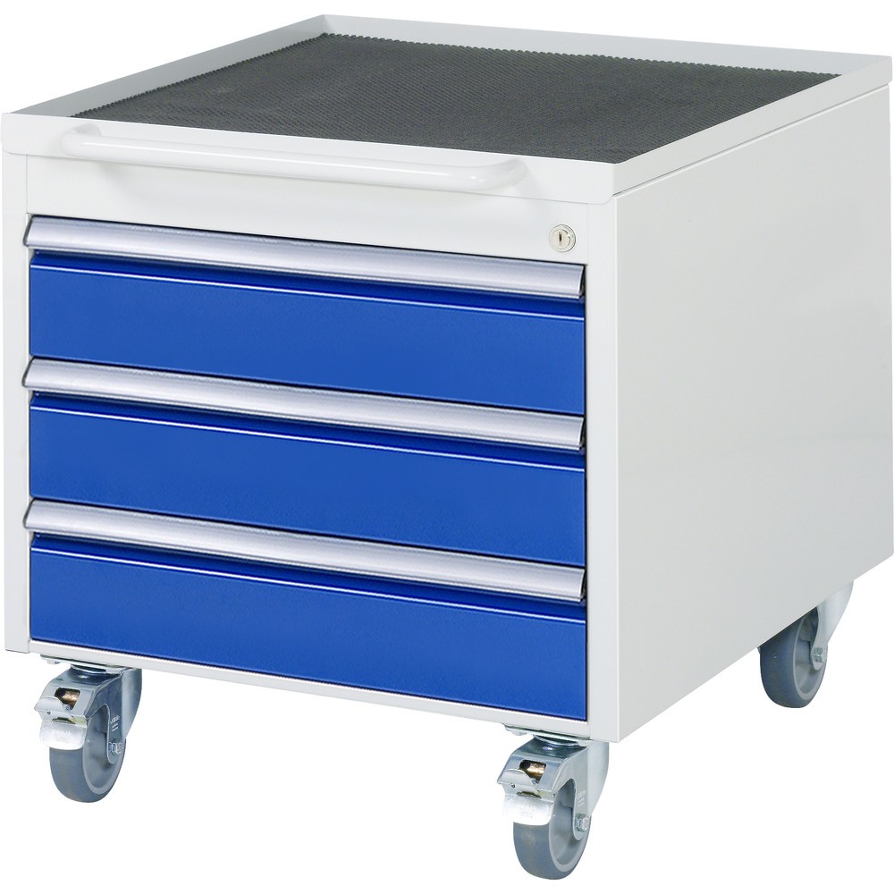 Product afbeelding: RAU verrijdbare onderbouwkast serie 7000, h x b x d 565 x 580 x 650 mm, met 3 lades