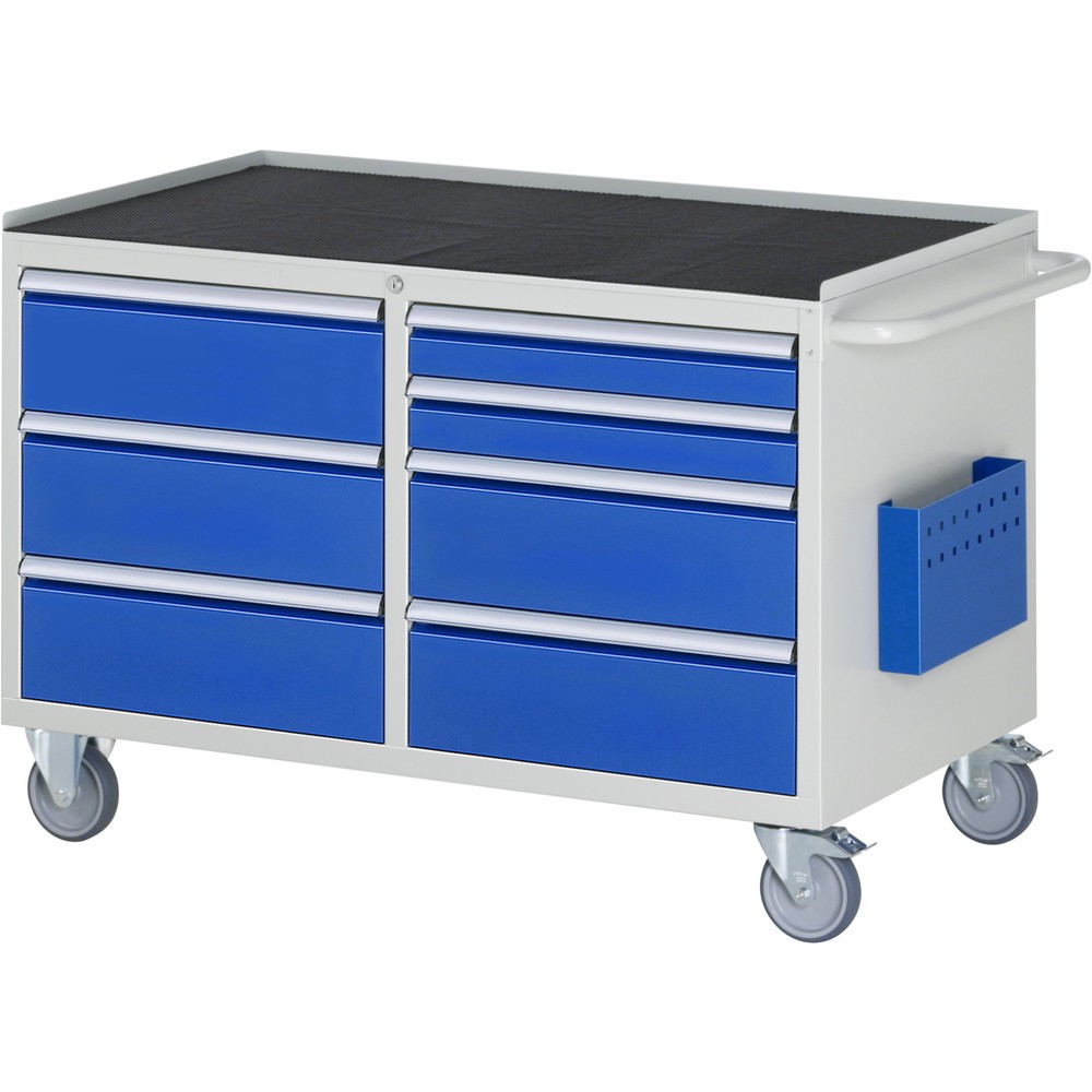 Productafbeelding nr. 1: Montagewagen RAU serie 7000, hxbxd 795 x 1.145 x 650 mm, 7 lades, metalen werkblad, draagvermogen lade 100 kg