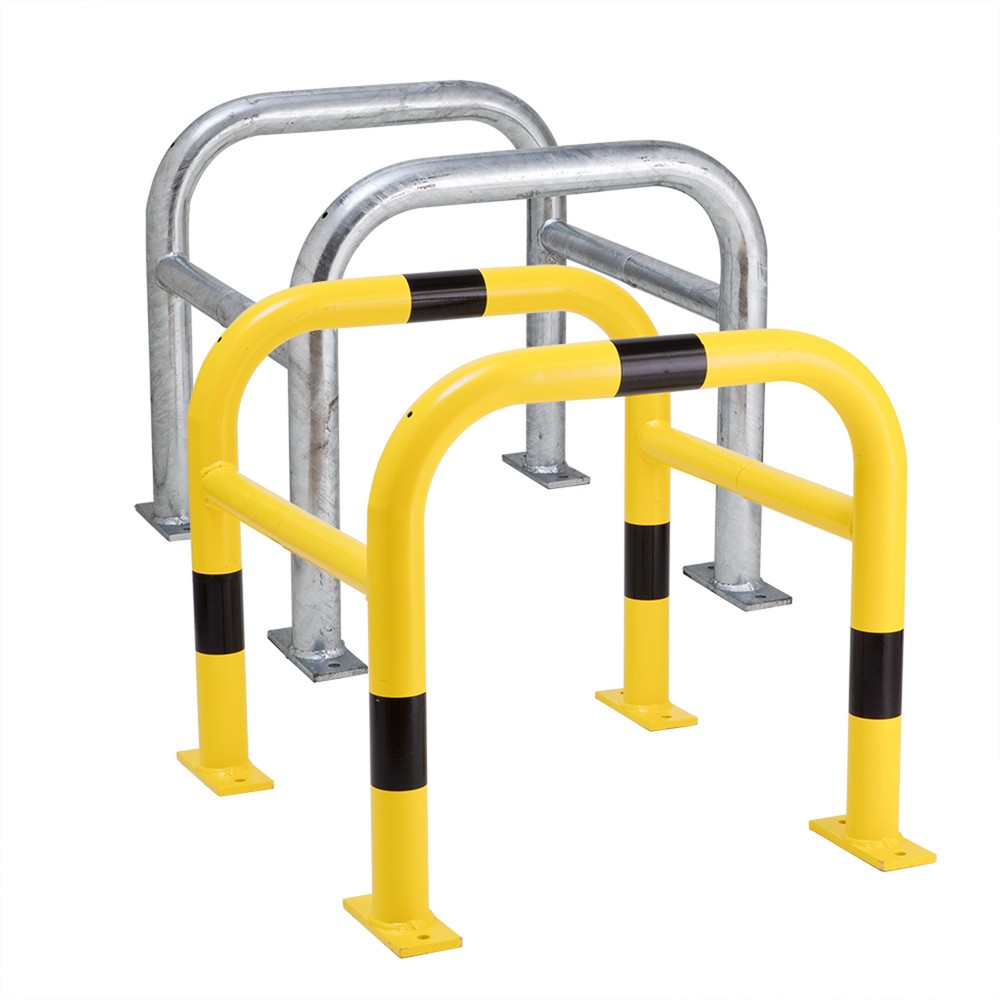 Productafbeelding nr. 6: Aanrijbescherming voor pilaren MORAVIA, buiten, thermisch verzinkt, hoogte 600 mm, voor pilaarafmetingen (bxd) 500 x 500 mm