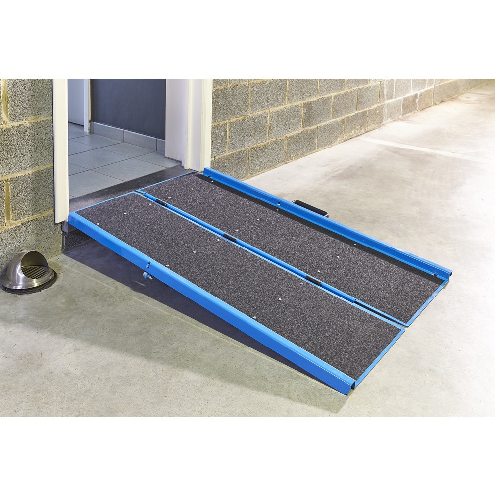 Productafbeelding nr. 2: MOTTEZ inklapbare oprijplaat in aluminium, lengte 1.360 mm