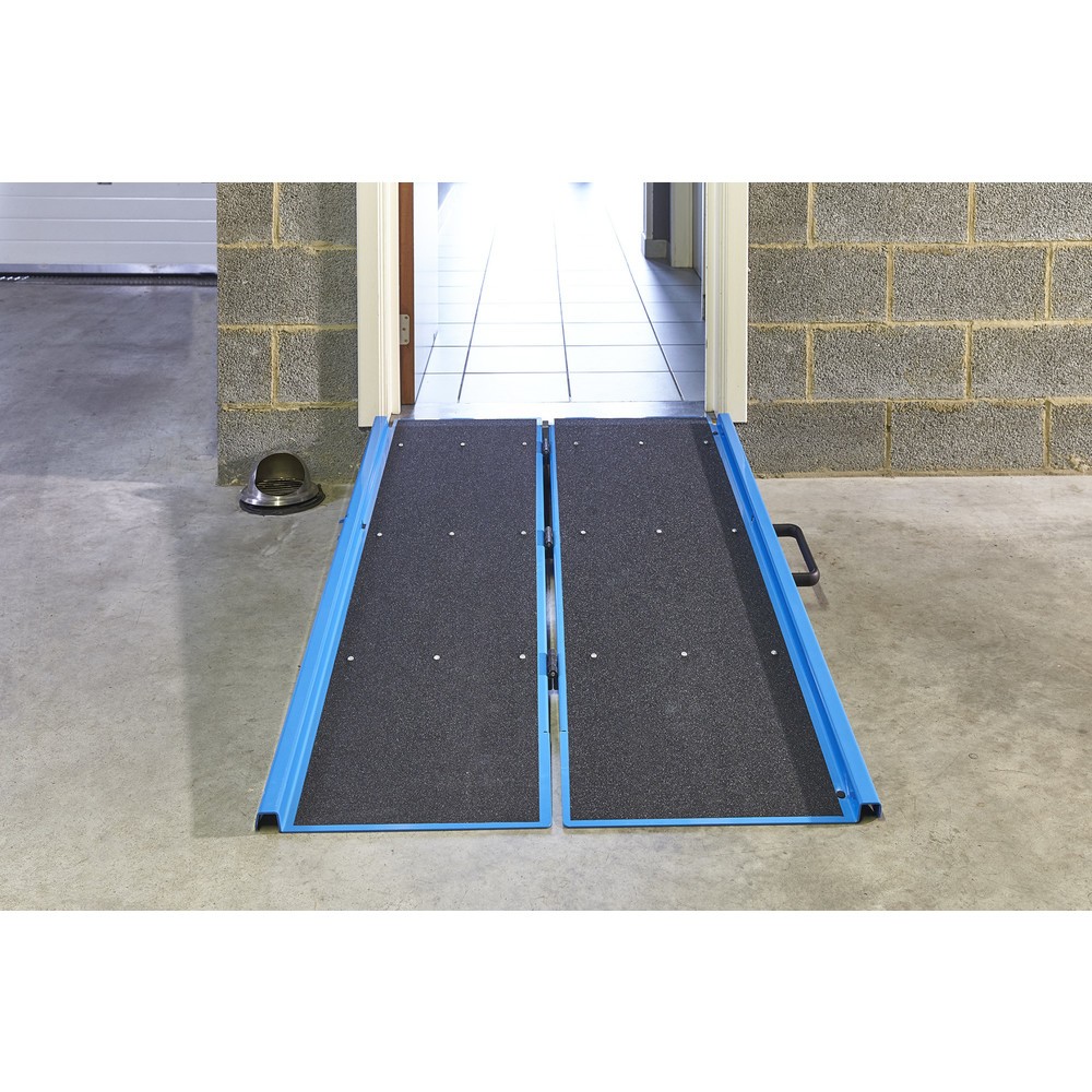 Productafbeelding nr. 9: MOTTEZ inklapbare oprijplaat in aluminium, lengte 1.360 mm