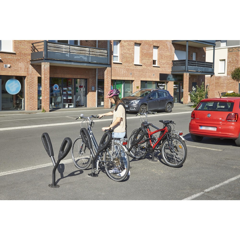 Productafbeelding nr. 9: MOTTEZ paal voor 2 fietsen, lengte 950 mm