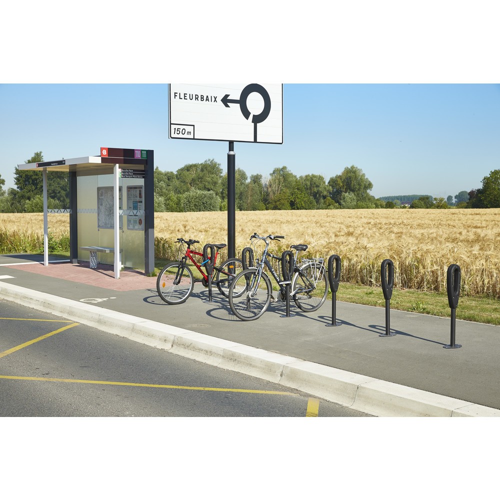 Productafbeelding nr. 5: MOTTEZ paal voor 2 fietsen, lengte 260 mm