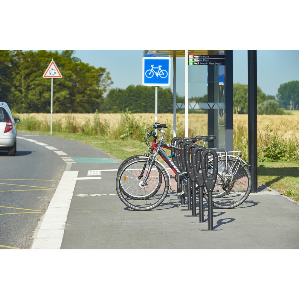 Productafbeelding nr. 13: MOTTEZ paal voor 2 fietsen, lengte 260 mm