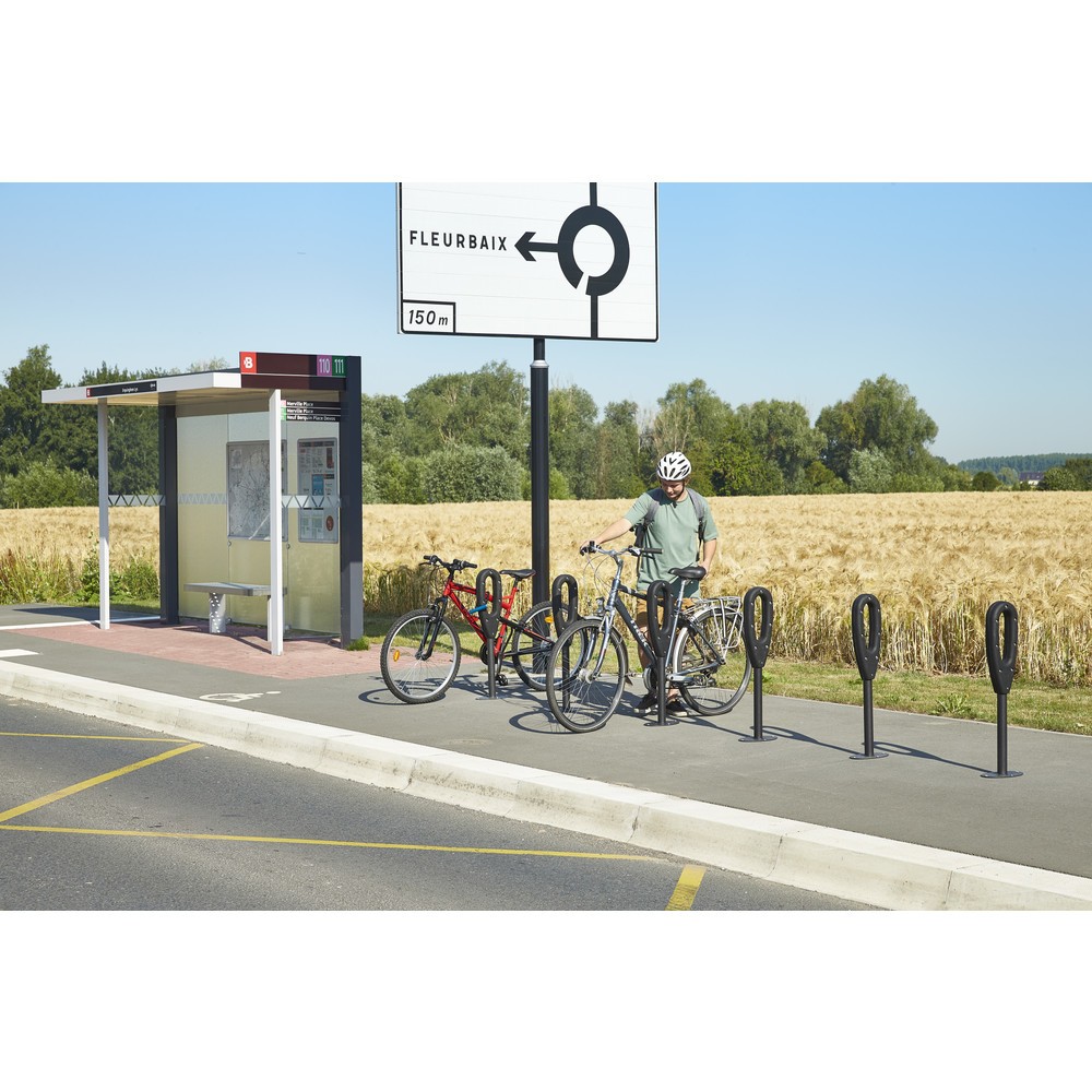 Productafbeelding nr. 17: MOTTEZ paal voor 2 fietsen, lengte 260 mm