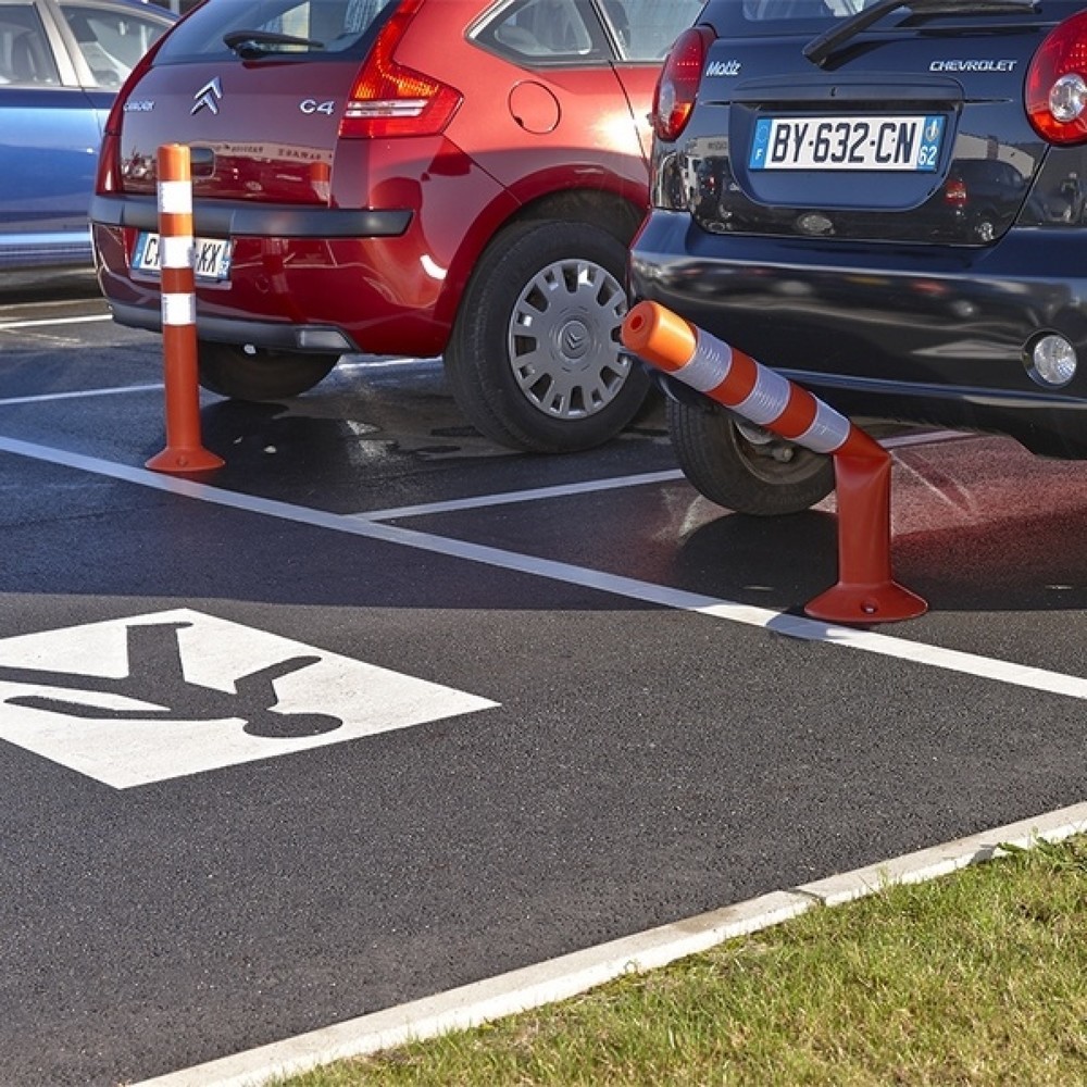 Productafbeelding nr. 2: MOTTEZ signaalpaal voor bevestiging, hoogte 800 mm