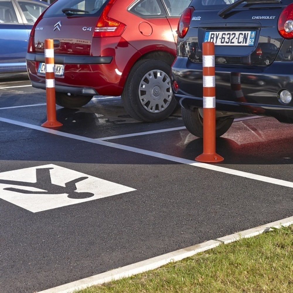 Productafbeelding nr. 3: MOTTEZ signaalpaal voor bevestiging, hoogte 800 mm