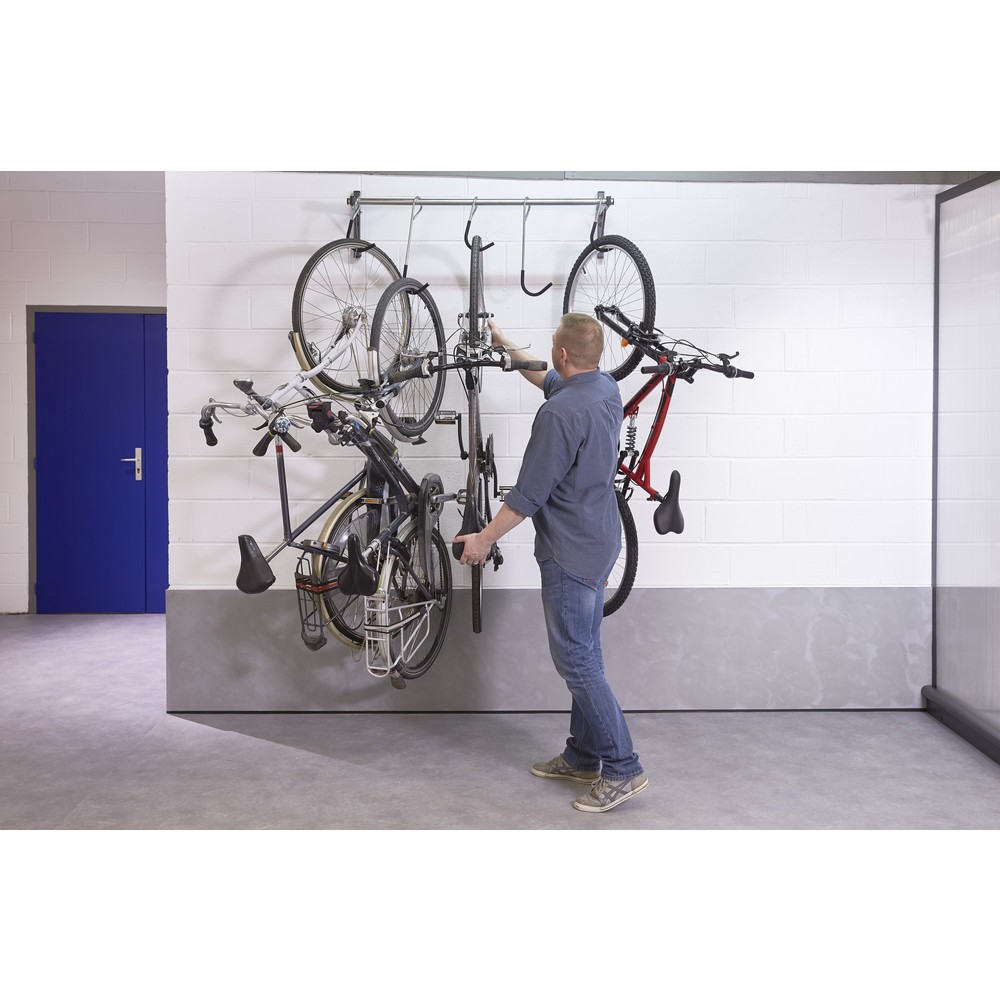 Productafbeelding nr. 8: MOTTEZ verschuifbare muurbeugel voor 5 fietsen