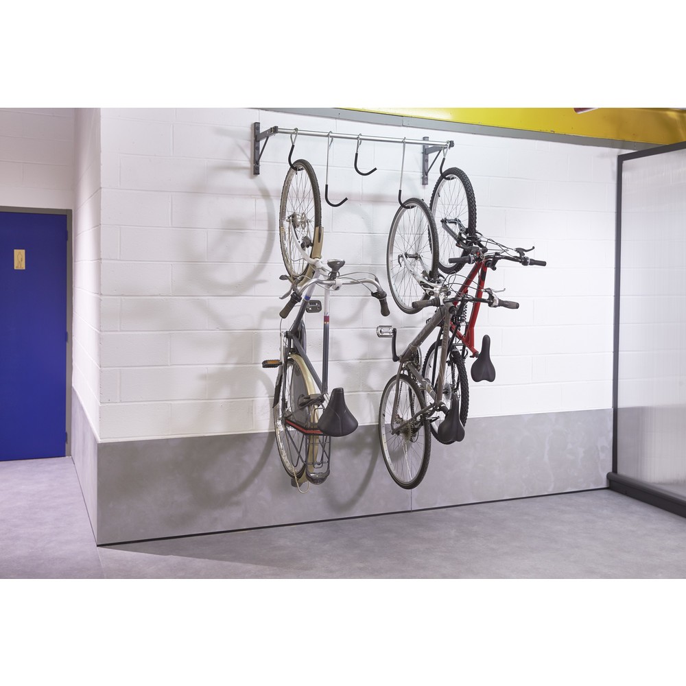 Productafbeelding nr. 9: MOTTEZ verschuifbare muurbeugel voor 5 fietsen