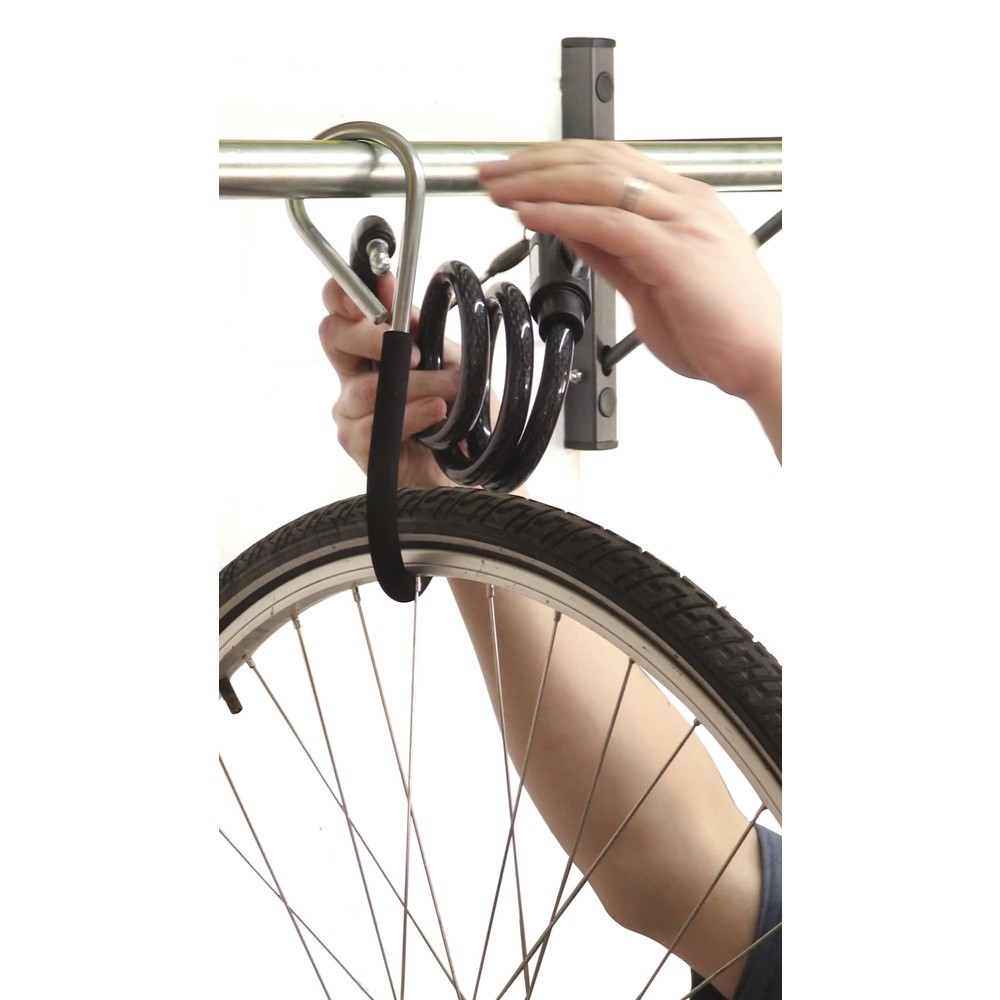 Productafbeelding nr. 11: MOTTEZ verschuifbare muurbeugel voor 5 fietsen