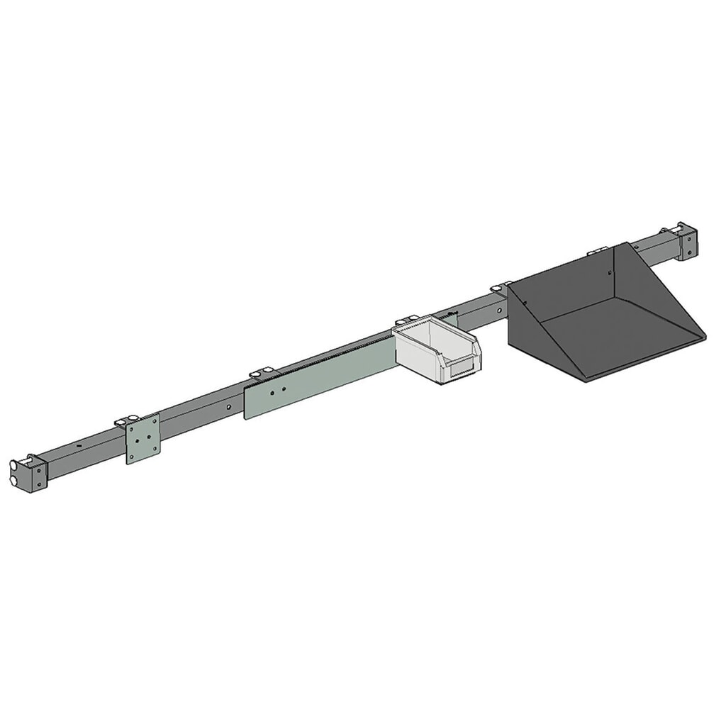 Productafbeelding nr. 3: Multifunctionele drager voor Rocholz paktafel, hxbxd 40 x 1640 x 40 mm