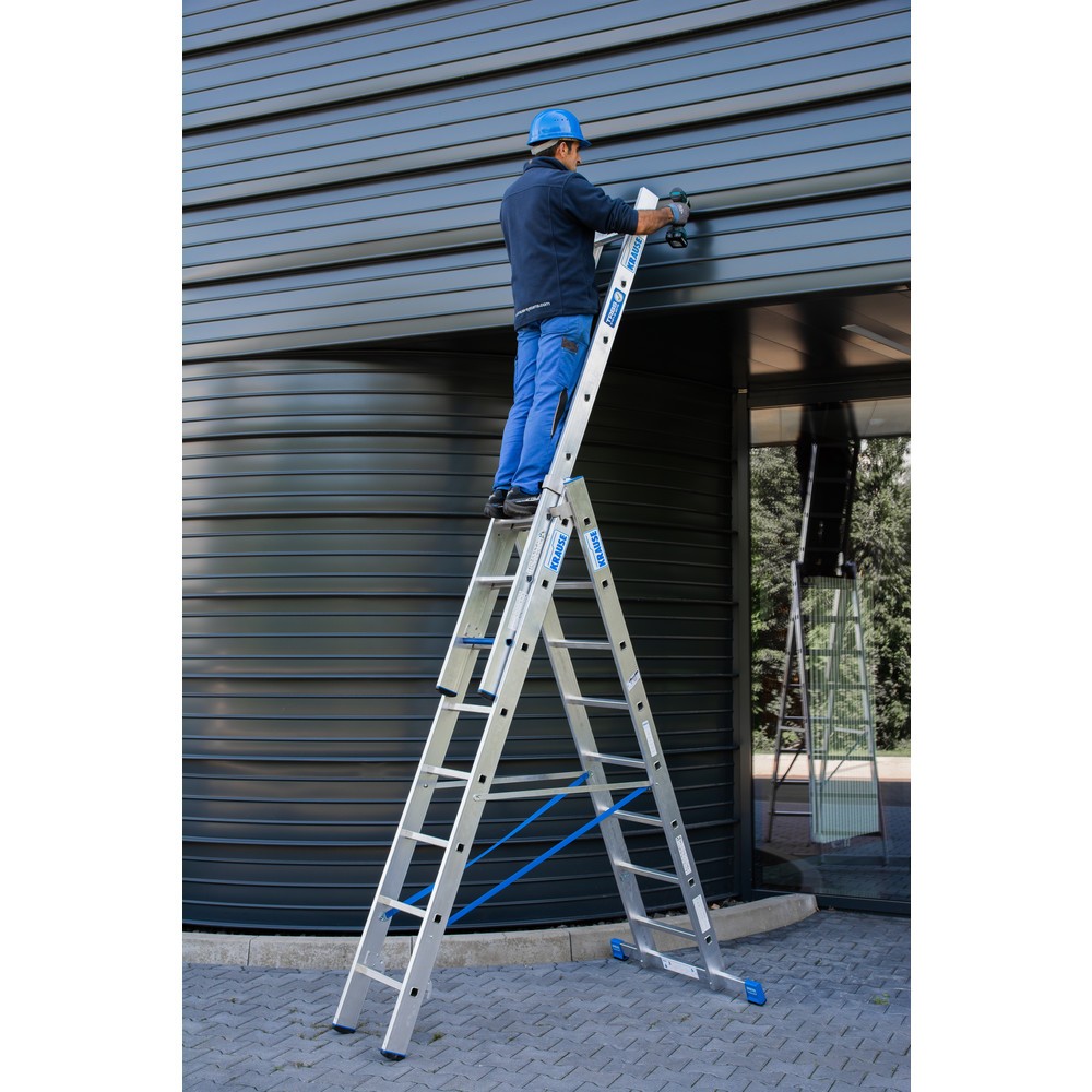 Productafbeelding nr. 10: Multifunctionele ladder KRAUSE +S, 3 x 8 sporten / treden