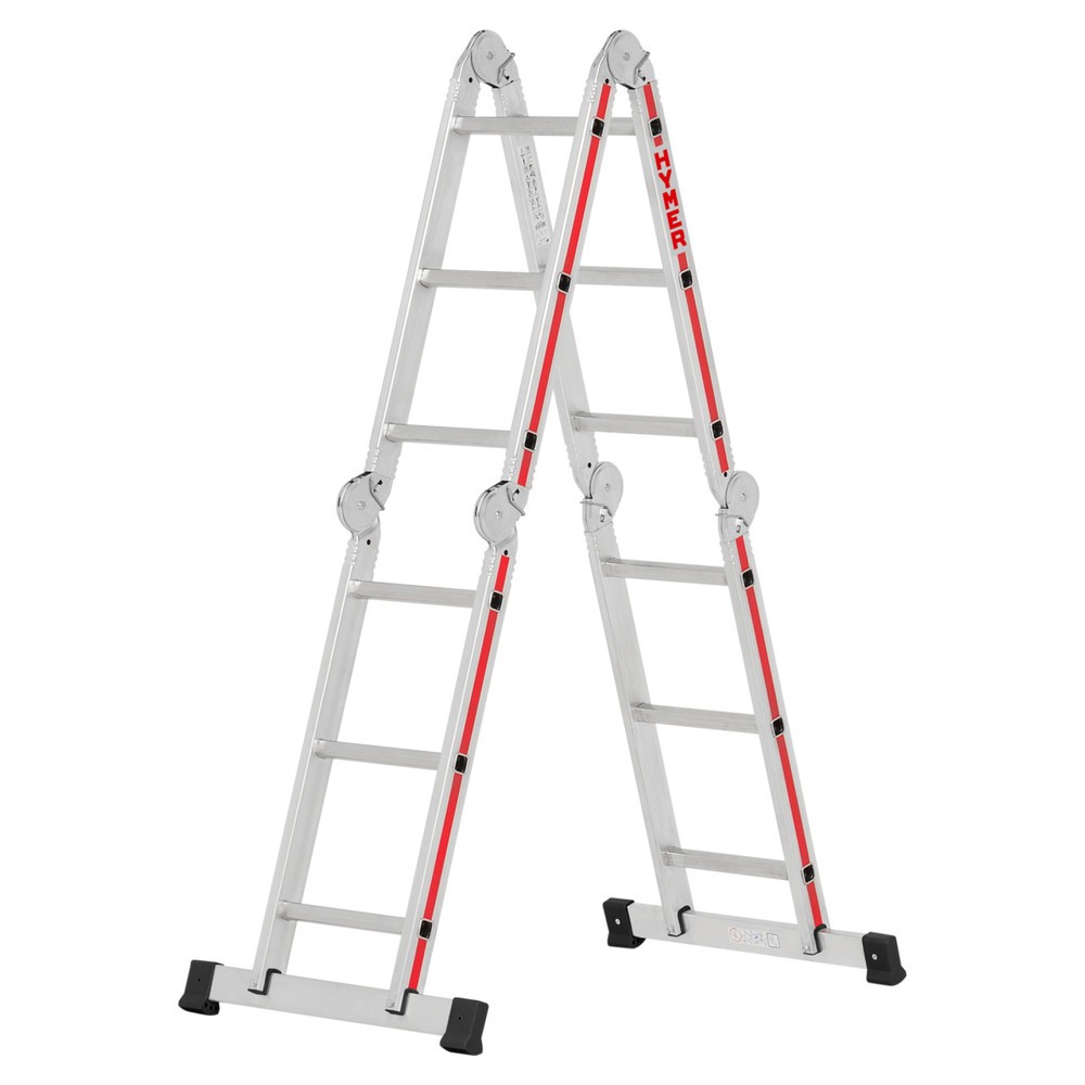 Product afbeelding: Multifunctionele ladder HYMER, stahoogte 2,5 m, 4x3 sporten