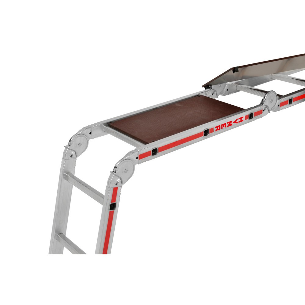 Productafbeelding nr. 7: Multifunctionele ladder HYMER, stahoogte 2,5 m, 4x3 sporten