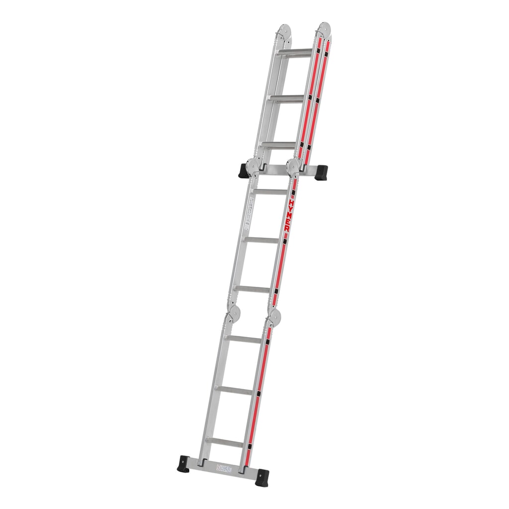 Multifunctionele ladder HYMER, stahoogte 2,5 m, 4x3 sporten Productafbeelding nr. 11: Multifunctionele ladder HYMER, stahoogte 2,5 m, 4x3 sporten