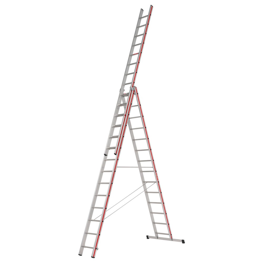 Product afbeelding: Multifunctionele ladder HYMER, 3-delig, totale lengte 9,72 m