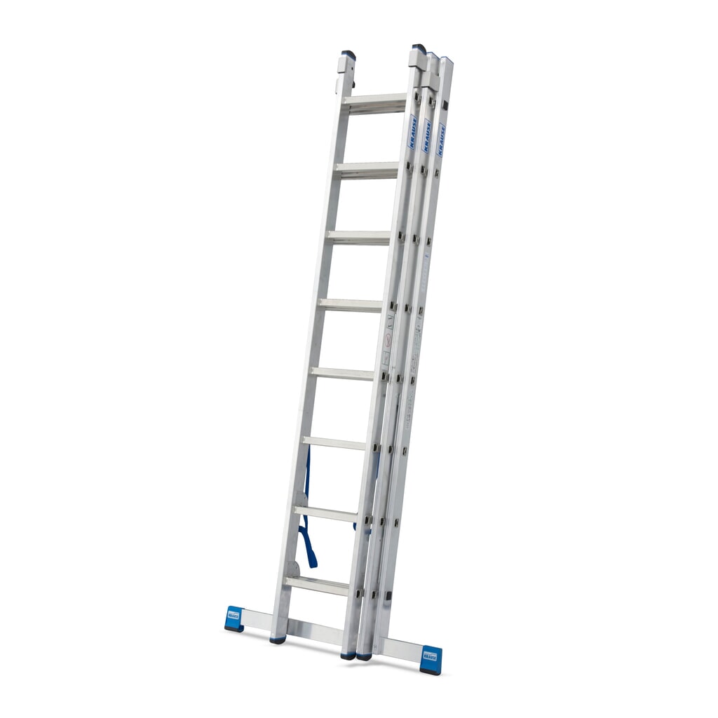 Multifunctionele ladder KRAUSE®, 3-delig, totale lengte 5,25 m Product afbeelding: Multifunctionele ladder KRAUSE®, 3-delig, totale lengte 5,25 m